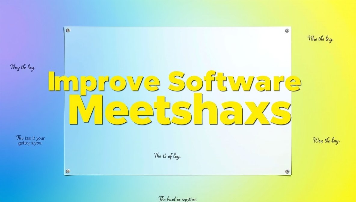 Improve Software Meetshaxs