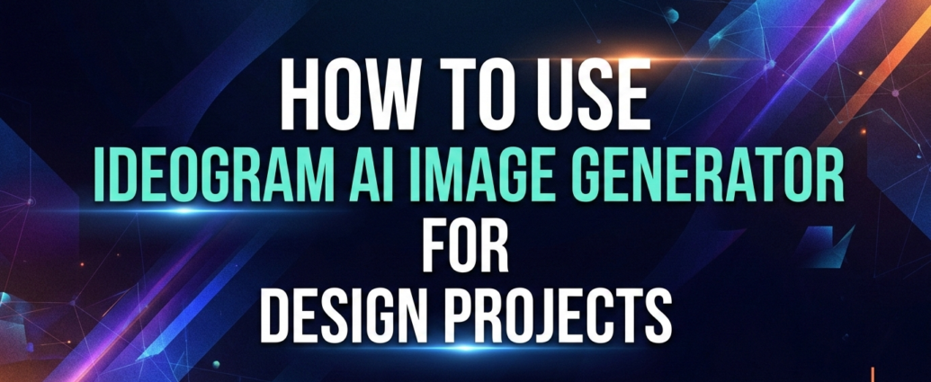 How to Use Ideogram AI Image Generator for Design Projects